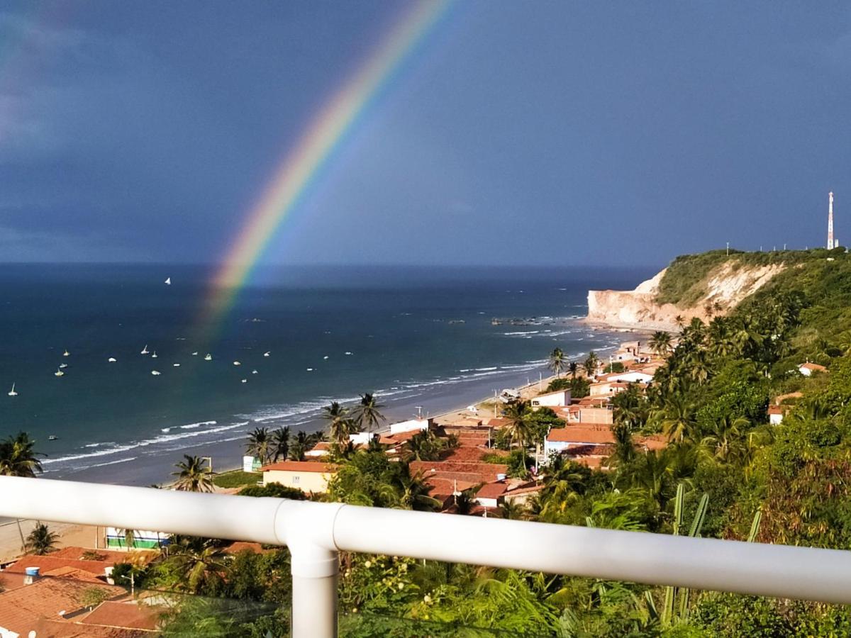 Chales Mirante Do Mar Hotel Redonda Bagian luar foto