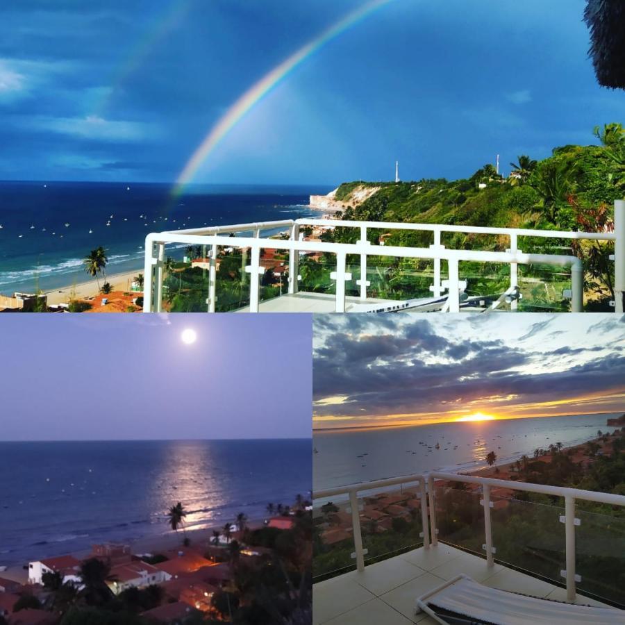 Chales Mirante Do Mar Hotel Redonda Bagian luar foto