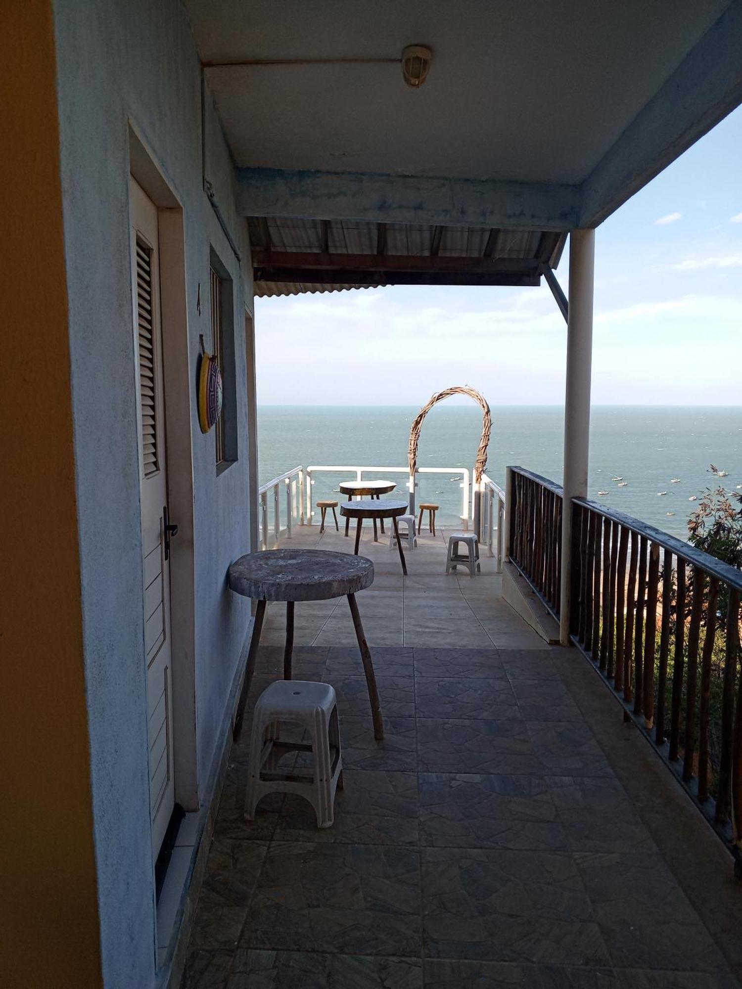 Chales Mirante Do Mar Hotel Redonda Bagian luar foto