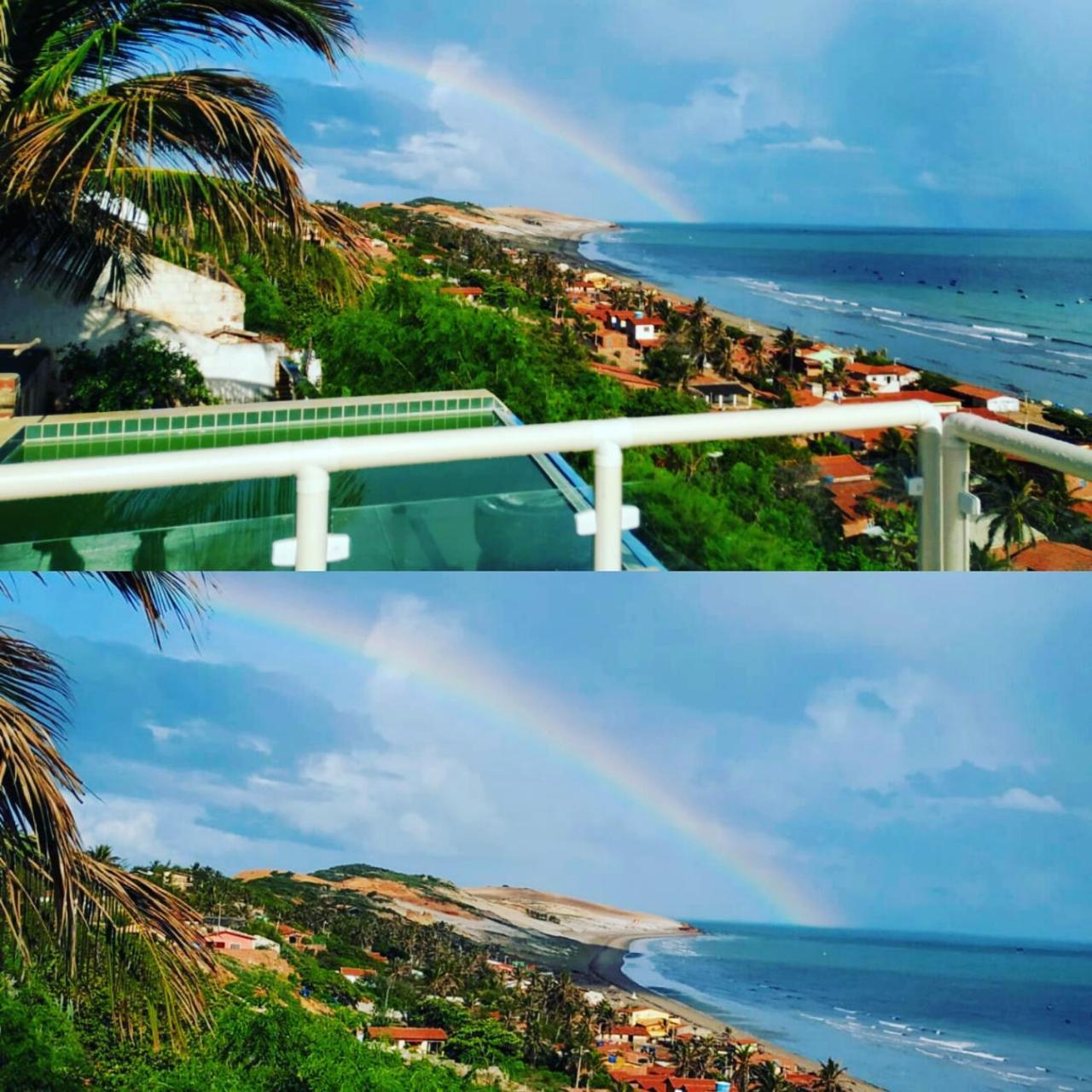 Chales Mirante Do Mar Hotel Redonda Bagian luar foto